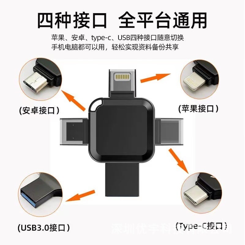 Tiktok E-Commerce Popular 1Tb Large Capacity Usb Flash Disk Typec Pingguo Mobile Phone Android Computer Usb Flash Disk 2Tb - Image 3
